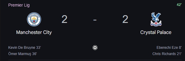 Manchester City Crystal Palace CANLI izleme linki var mı? şifresiz! Premier Lig Manchester City Crystal Palace maçı ne zaman?