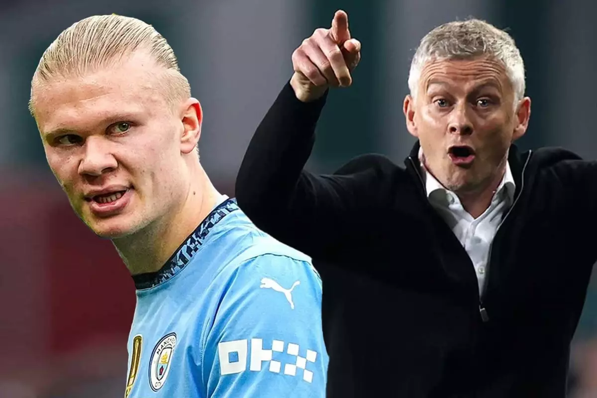 Öve öve bitiremedi! İşte Solskjaer'in Haaland'a benzettiği futbolcu