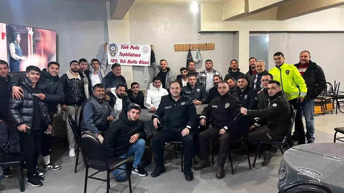 Şarköy'de Kavga İhbarı Polislere Kutlama Sürprizi Oldu