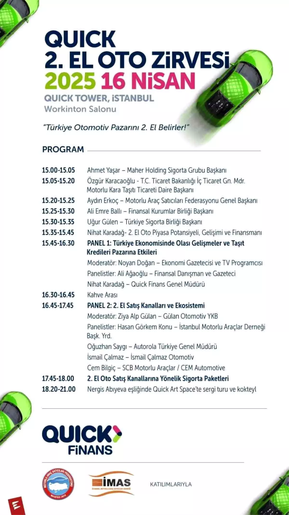 Türkiye'nin İlk 2. El Oto Zirvesi 6 Nisan'da Gerçekleşiyor