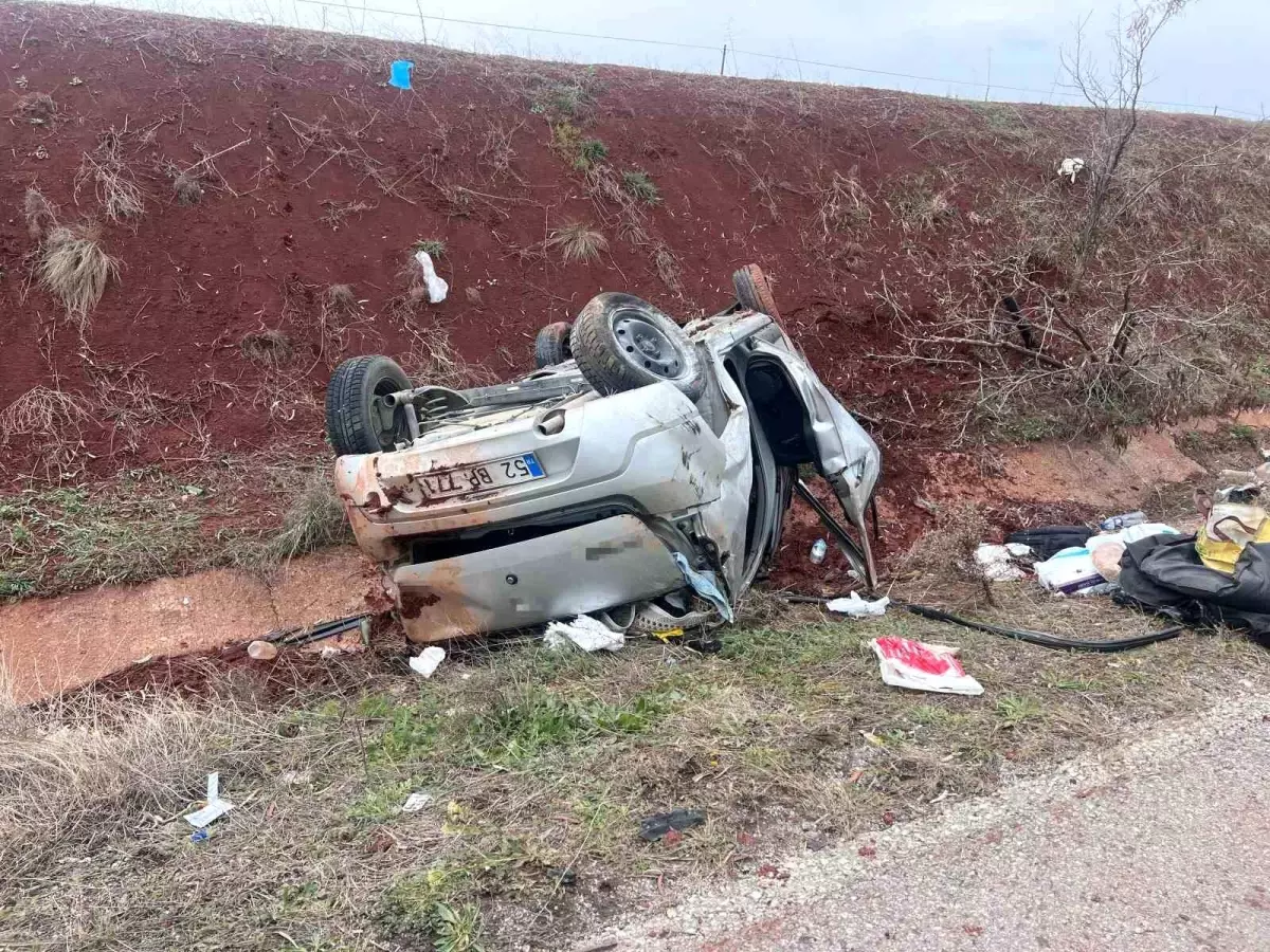 Çorum'da Trafik Kazası: 4 Yaralı, 3'ü Ağır