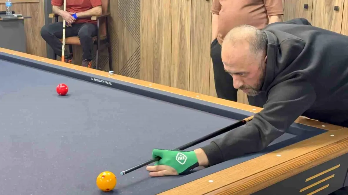 Tatvan'da İlk Bilardo Turnuvası Büyük Bir Katılımla Gerçekleşti
