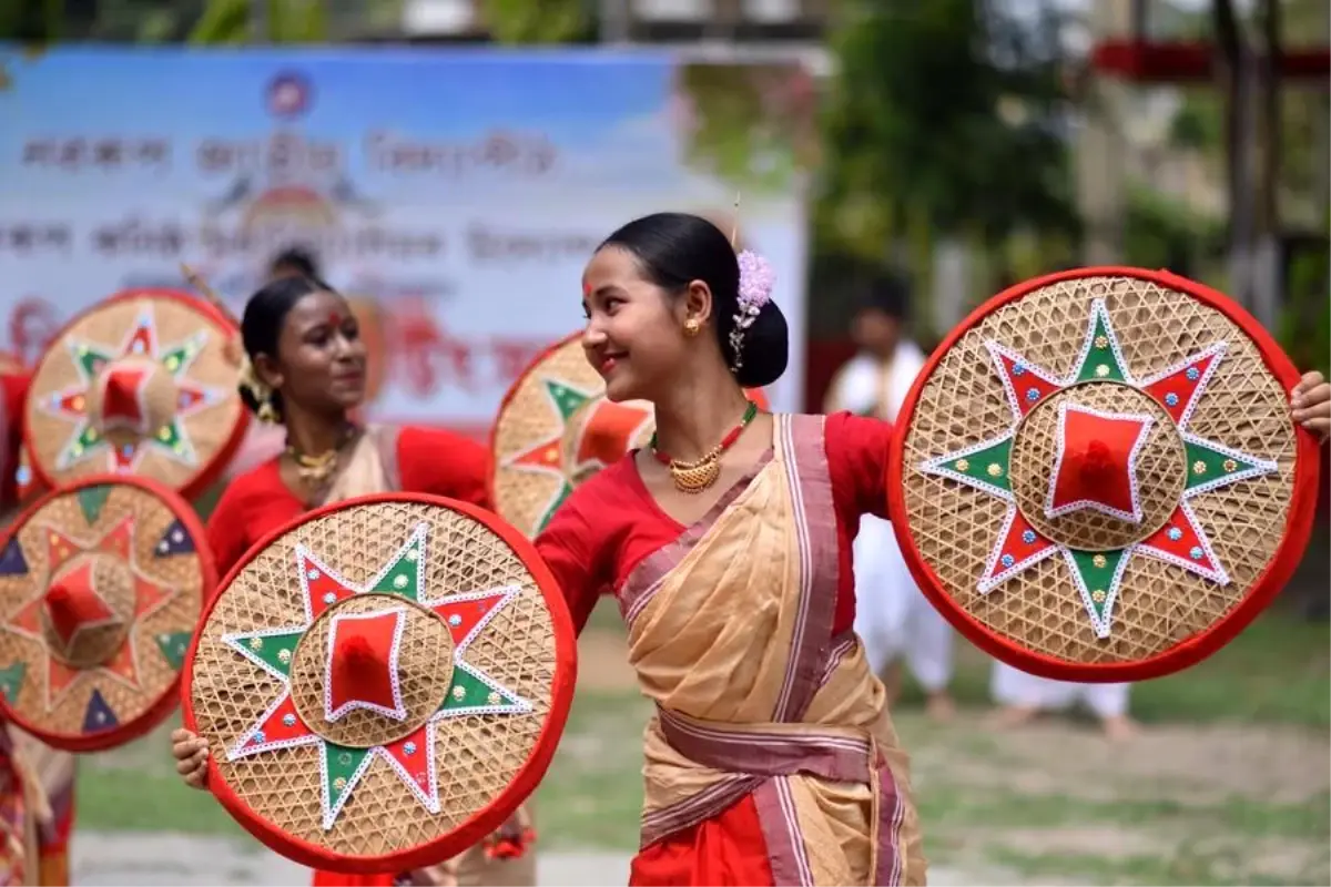 Assam'da Rongali Bihu Festivali Coşkuyla Kutlandı