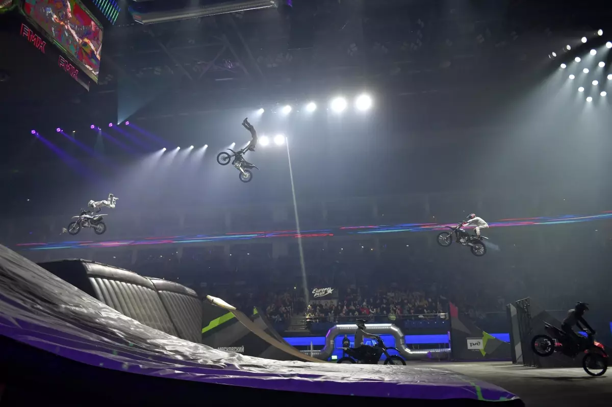 Moskova'da Ekstrem Sporlar Festivali Coşkuyla Gerçekleşti