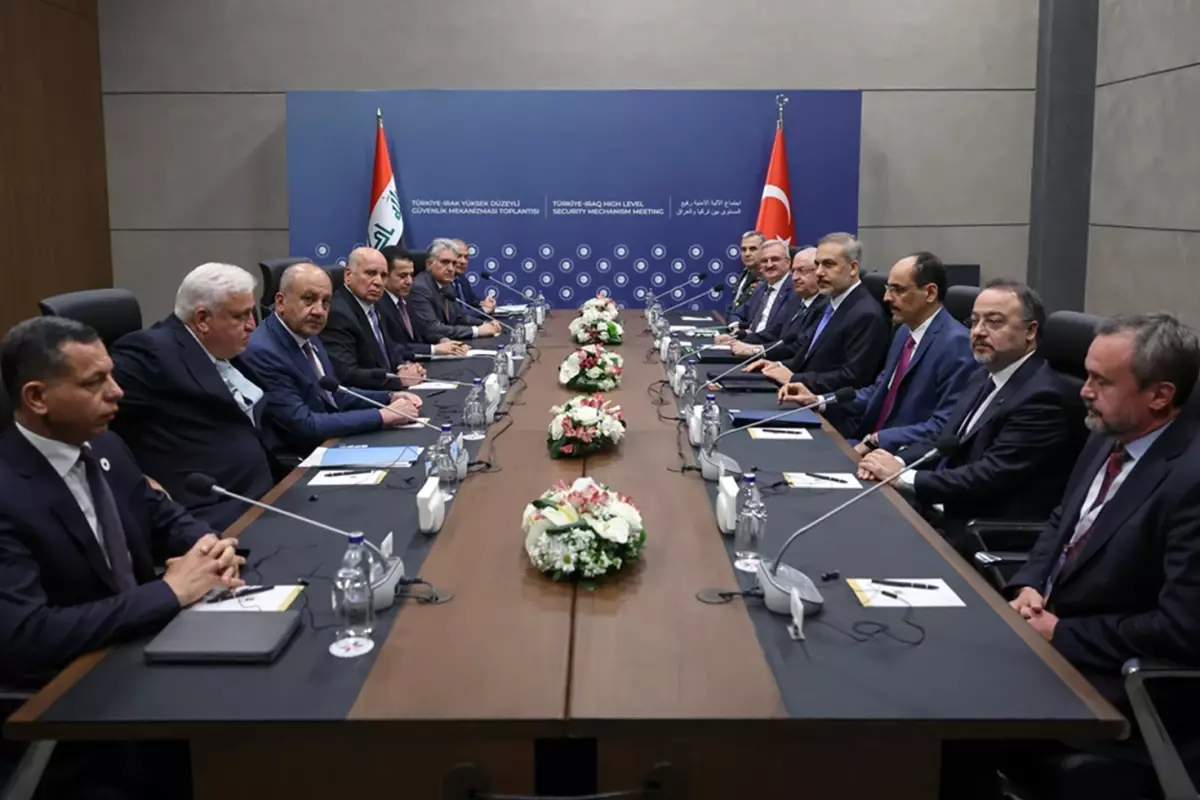 Antalya'da Irak'la kritik zirve! Bildiride dikkat çeken 'PKK' vurgusu