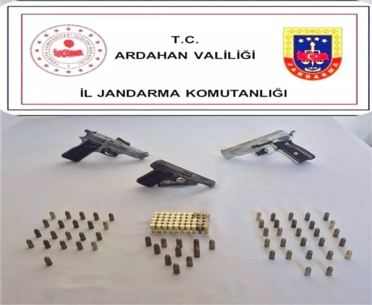Ardahan'da Ruhsatsız Silah Operasyonu: 1 Gözaltı