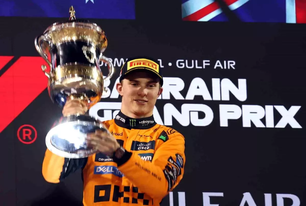 Oscar Piastri Bahreyn Grand Prix'sini Kazandı