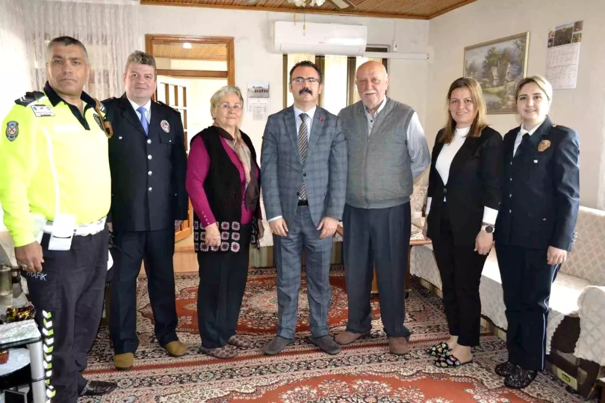 Polis Haftası'nda Emekli Başkomiser Orhan Okatan'a Ziyaret
