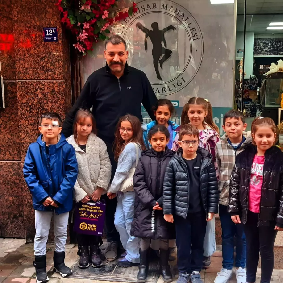 Öğrenciler Muhtarlığı Ziyaret Etti