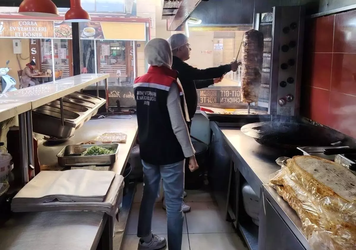 Söke'de Tavuk Döner Denetimleri Başlatıldı