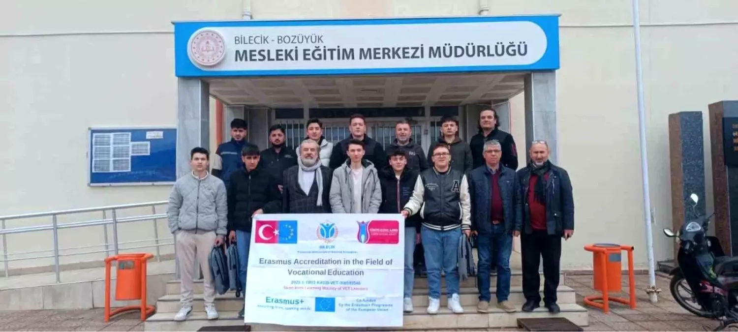Bozüyük'ten Almanya'ya Mesleki Eğitim Stajı