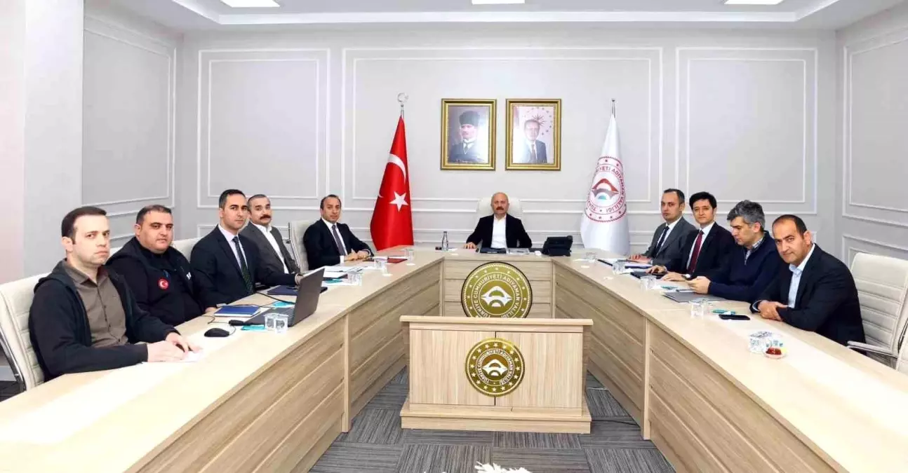 Adıyaman'daki Altyapı ve Üstyapı Çalışmaları Gözden Geçirildi