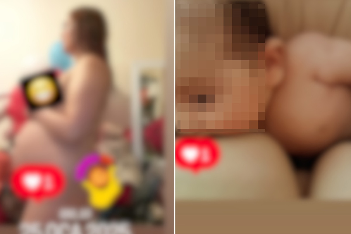 Anne bebeğiyle müstehcen paylaşım yapıp para istedi