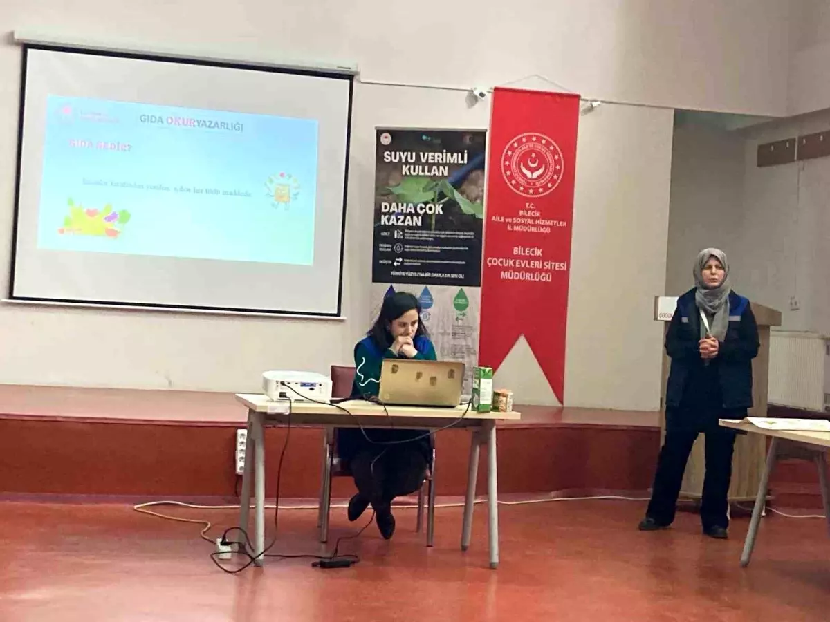 Bilecik'te Çocuklar İçin Gıda ve Su İsrafı Eğitimi