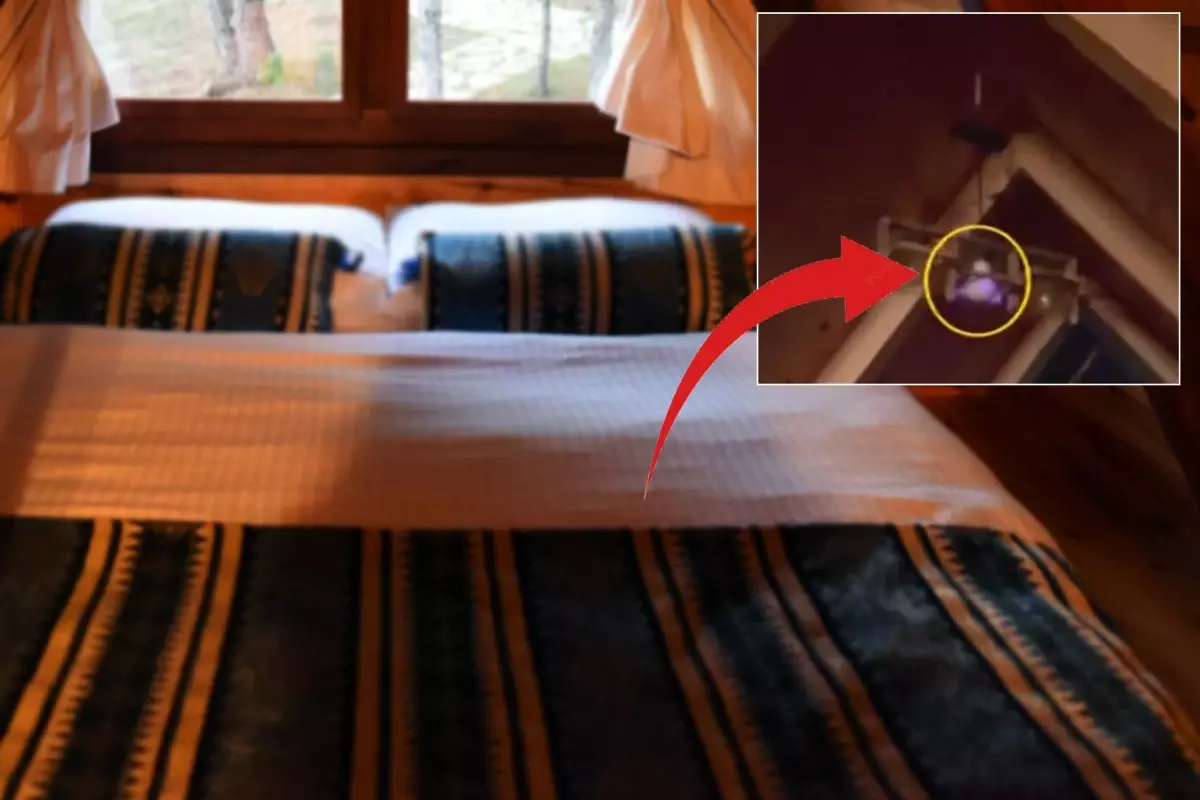 Bu evde kalanlar dikkat! Ampulün içinden 360 derece görüntü alabilen gizli kamera çıktı