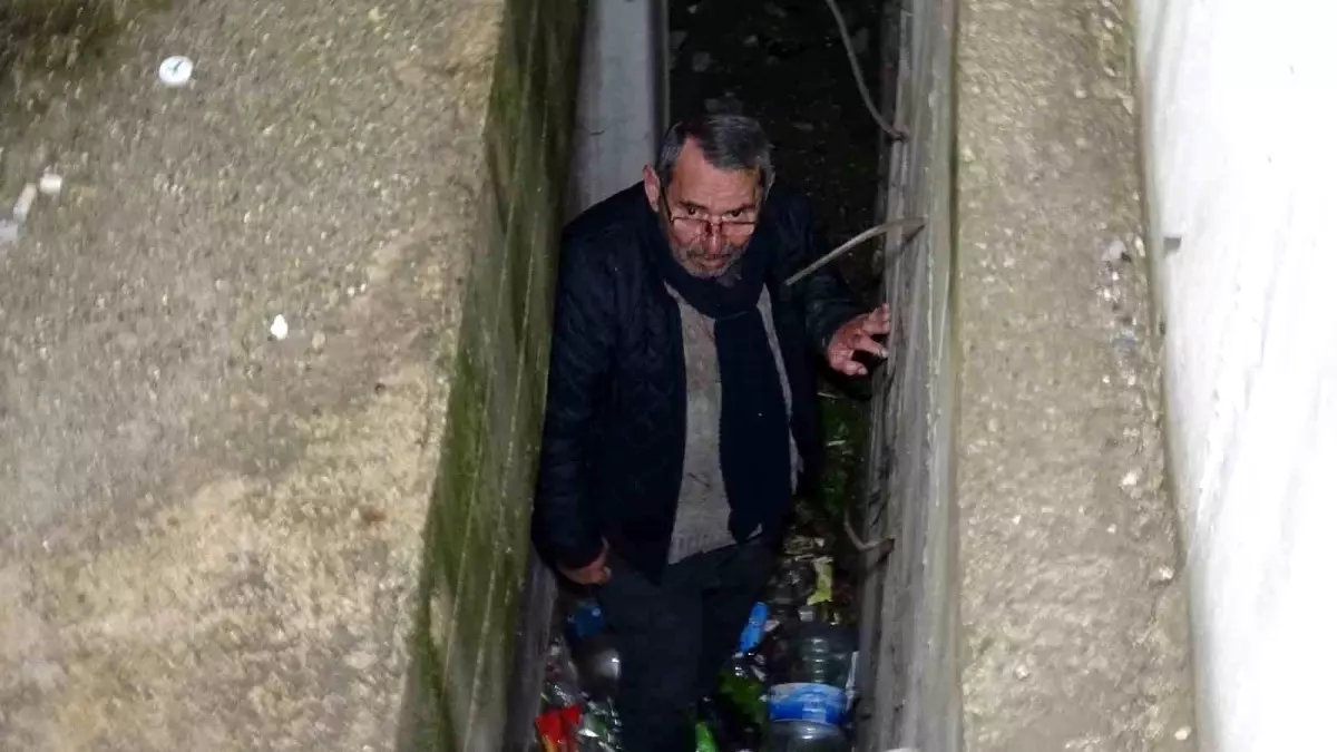 Karabük'te Dengesini Kaybeden Yaşlı Adam Kurtarıldı