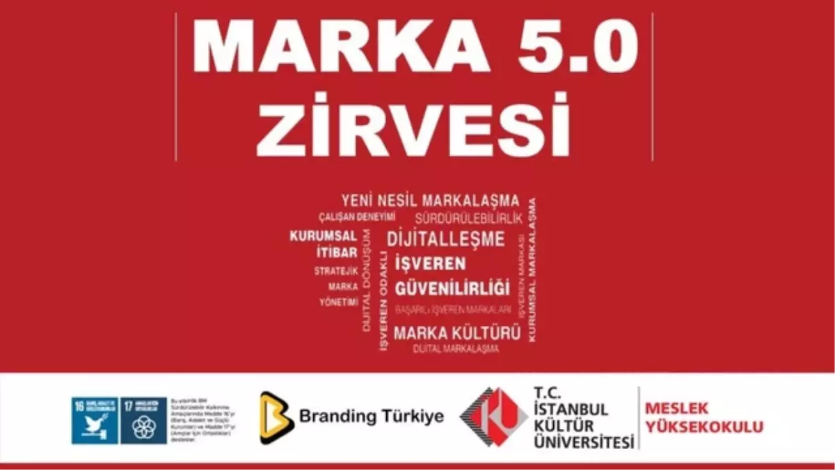 Marka 5.0 Zirvesi 18 Nisan'da Dijitalleşme ve Sürdürülebilirlik Temalarıyla Gerçekleşecek