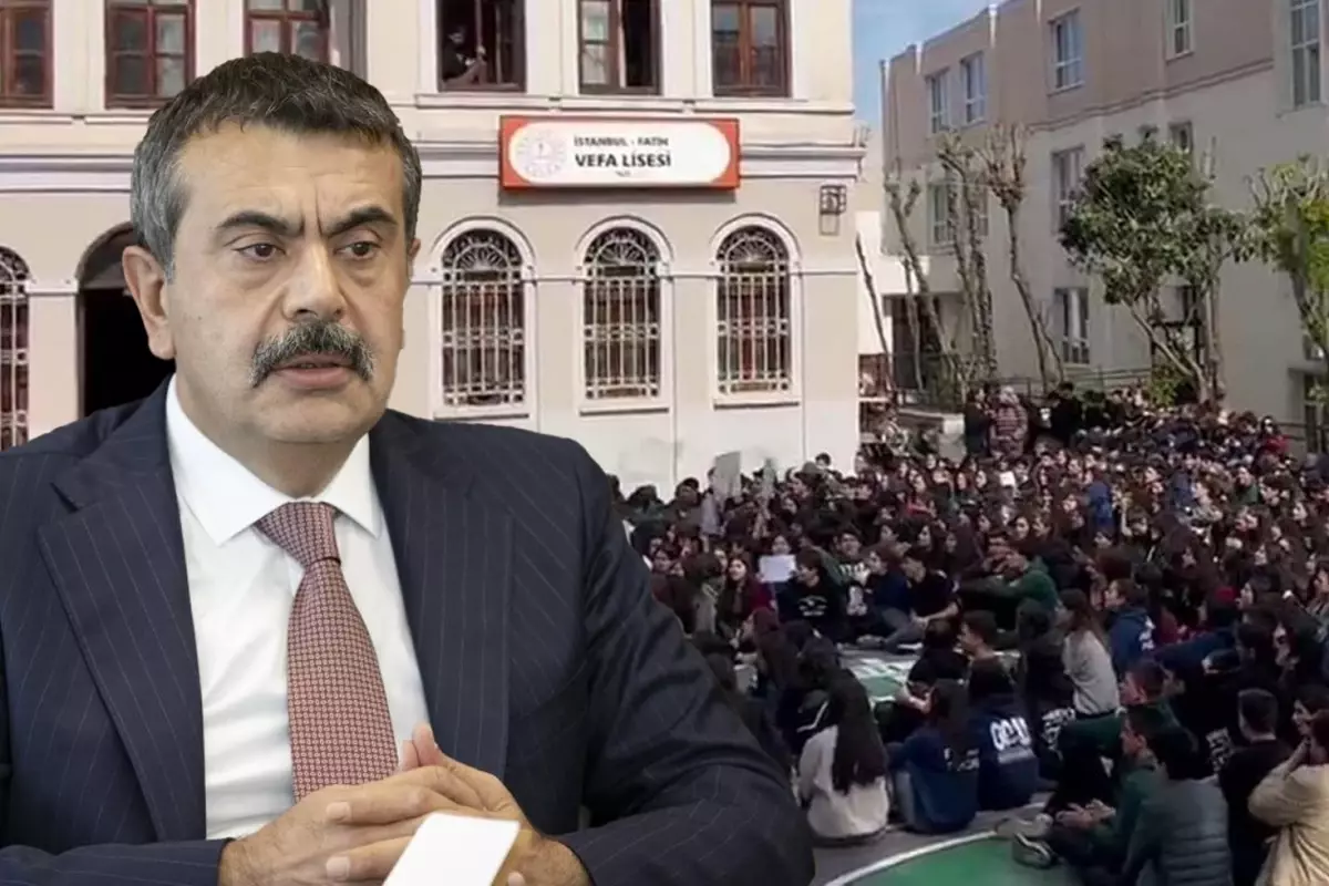 Milli Eğitim Bakanı Tekin: Okullardaki protestoları politik görüyorum