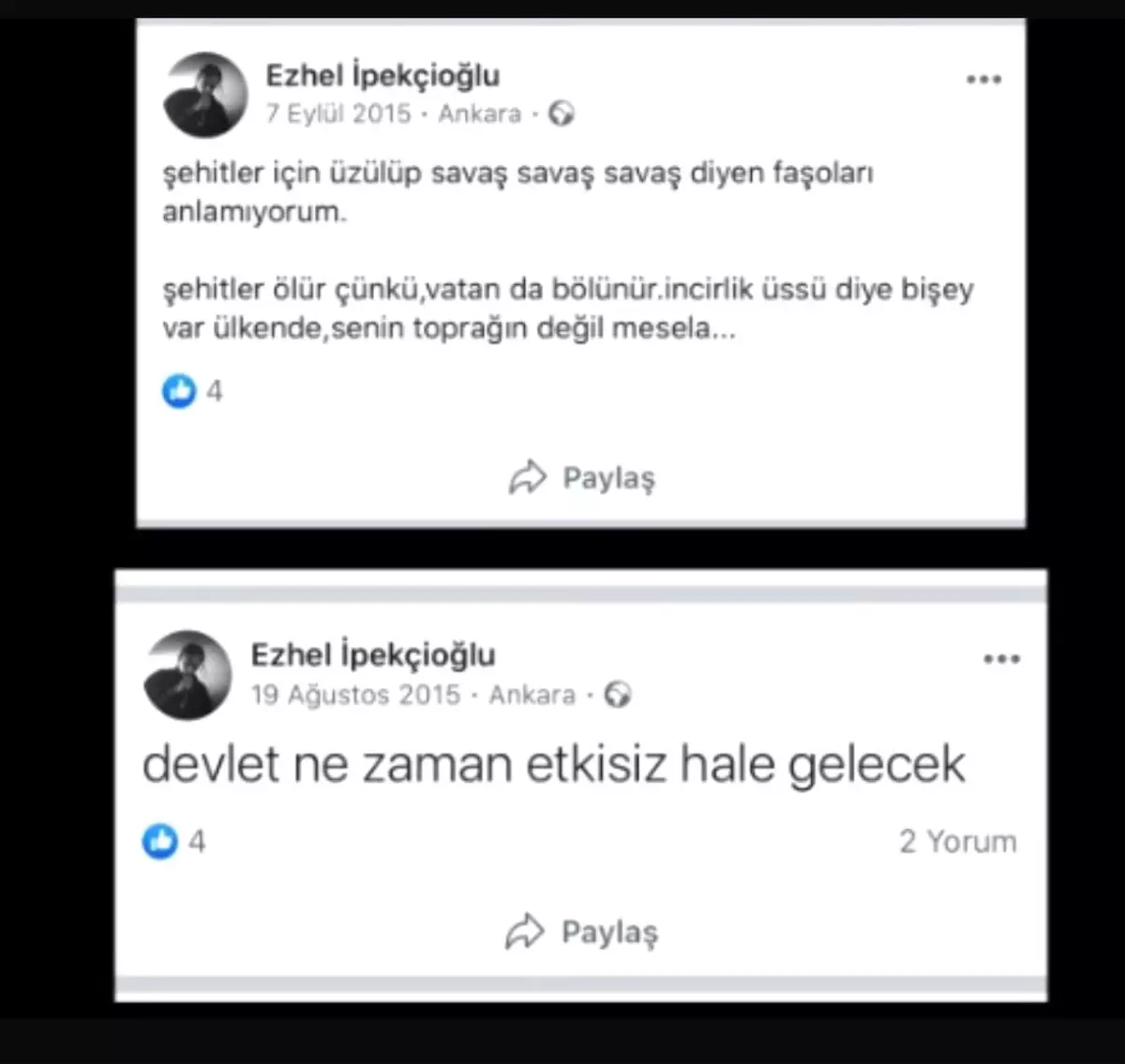 TÜGŞAV, Ezhel'in Bağışını Reddetti