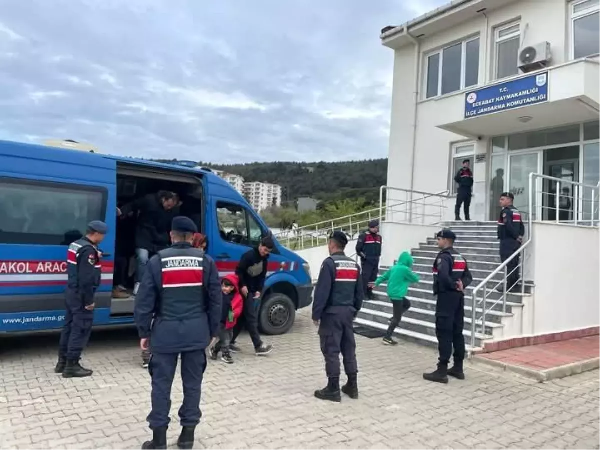 Çanakkale'de 22 Düzensiz Göçmen Yakalandı