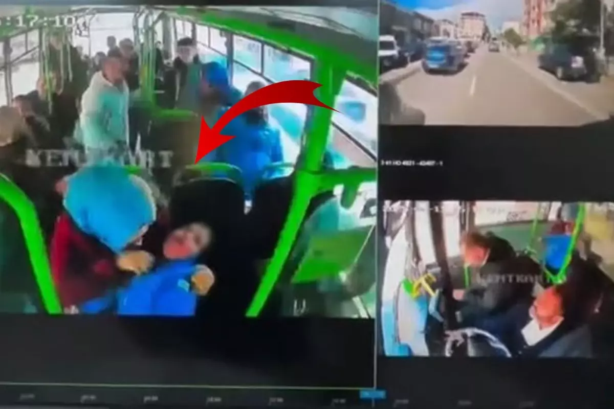 Çocuk otobüste aniden fenalaştı, anne çığlık çığlığa yardım istedi