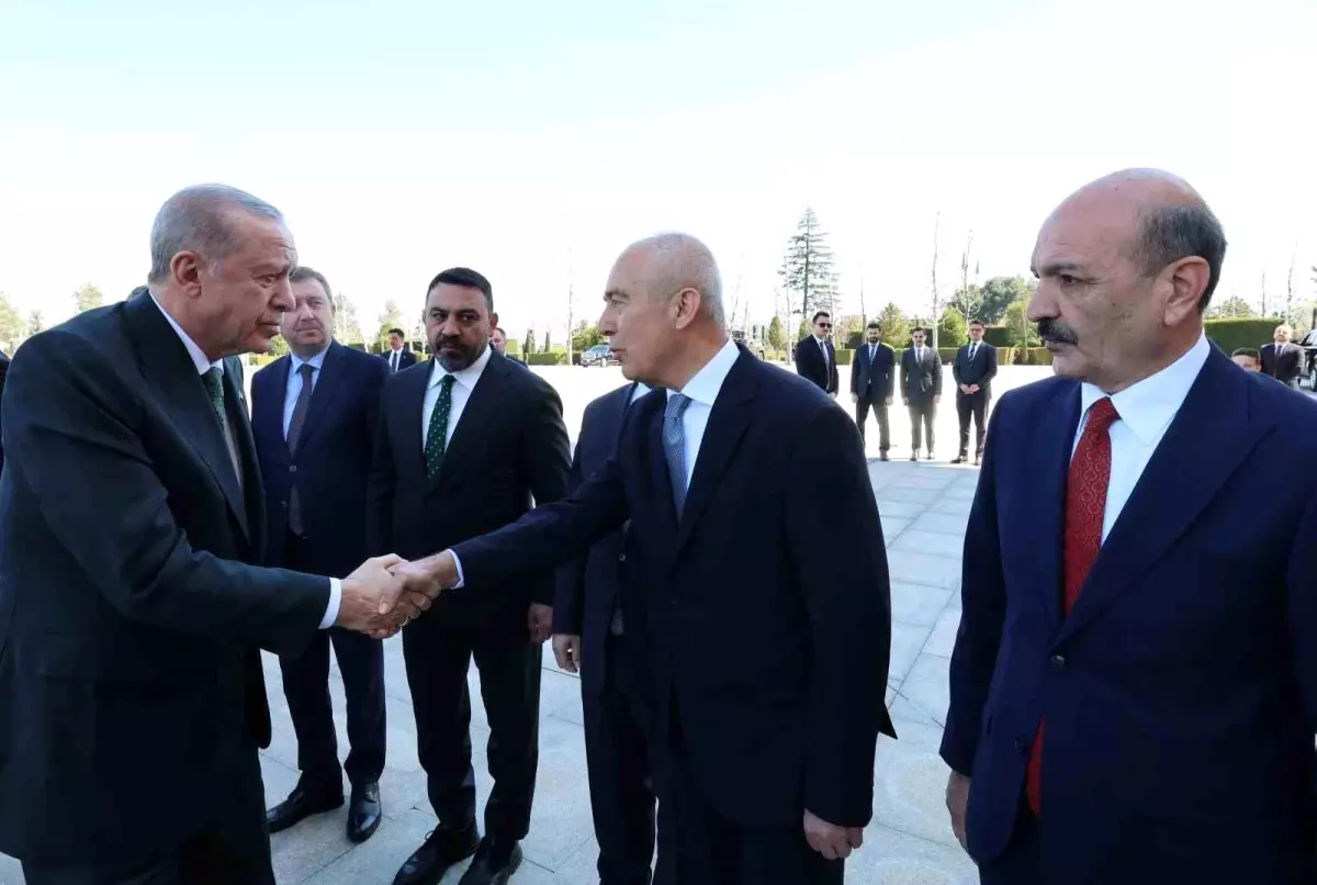 Cumhurbaşkanı Erdoğan: '60. Cumhurbaşkanlığı Türkiye Bisiklet Turu'nun tanıtımına katıldı