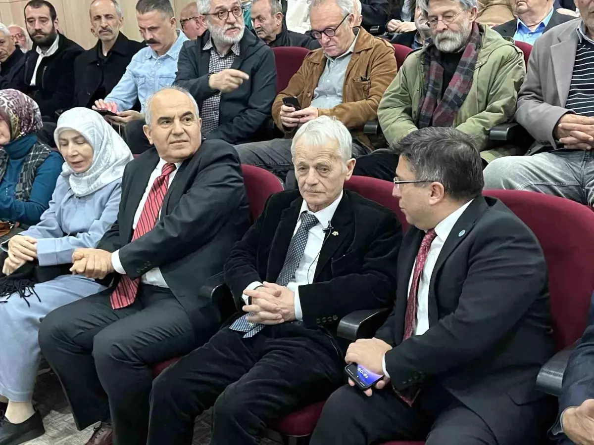 Fatih'te Kırım Tatar halkının sesi Mustafa Cemiloğlu ağırlandı
