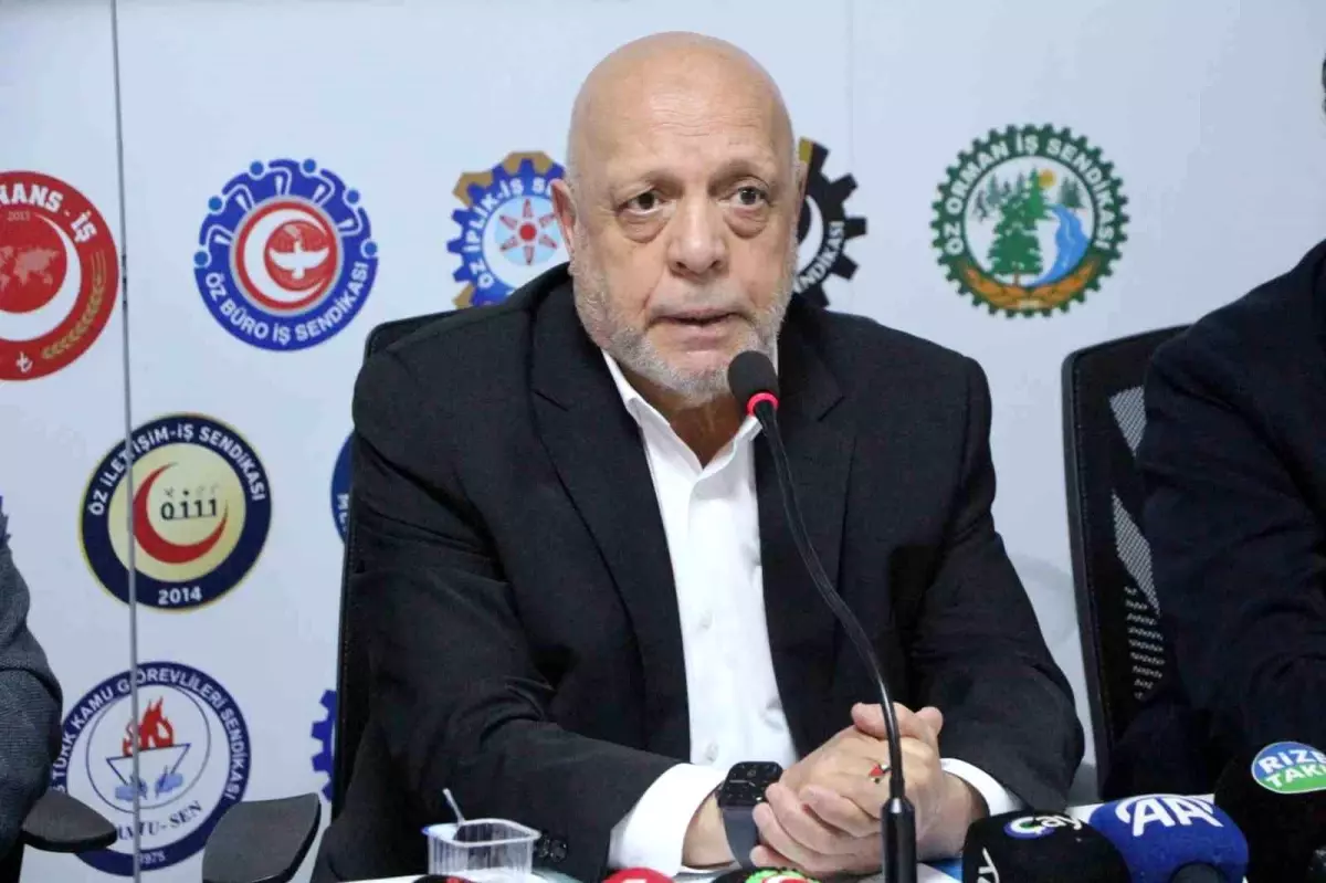 Hak-İş Genel Başkanı Mahmut Arslan: 'Türkiye'nin her yerini 1 Mayıs alanı olarak ilan ettik'