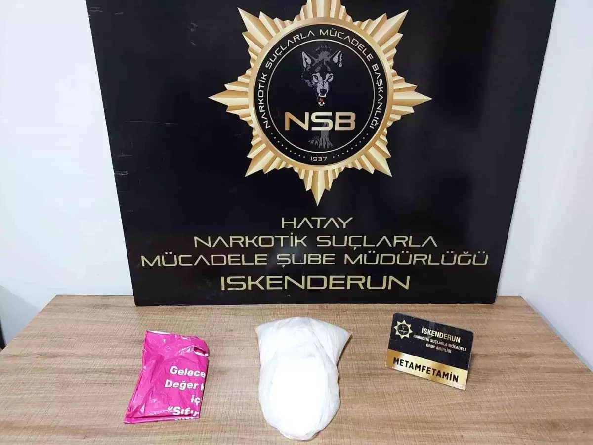 İskenderun'da Uyuşturucu Operasyonu: 2 Kilo Metamfetamin Ele Geçirildi