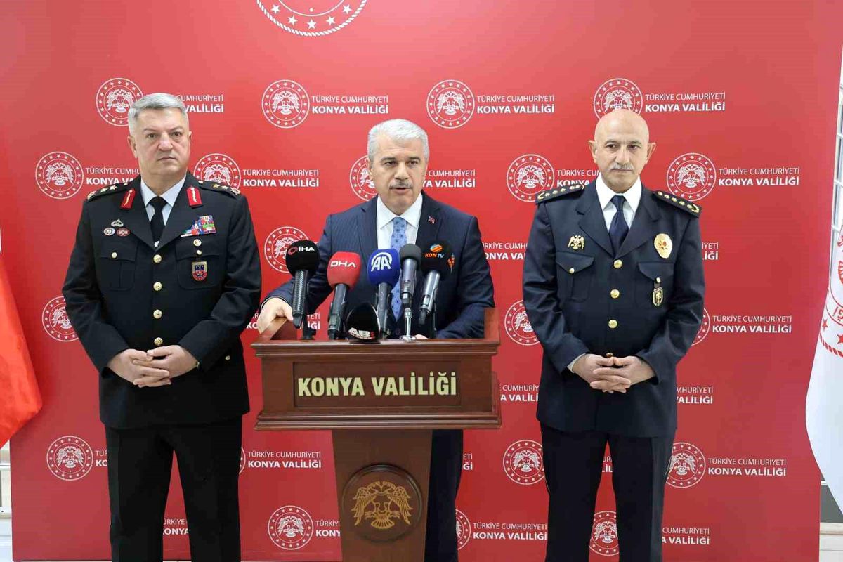 Konya'da 3 Ayda Bin 944 Suçlu Yakalandı