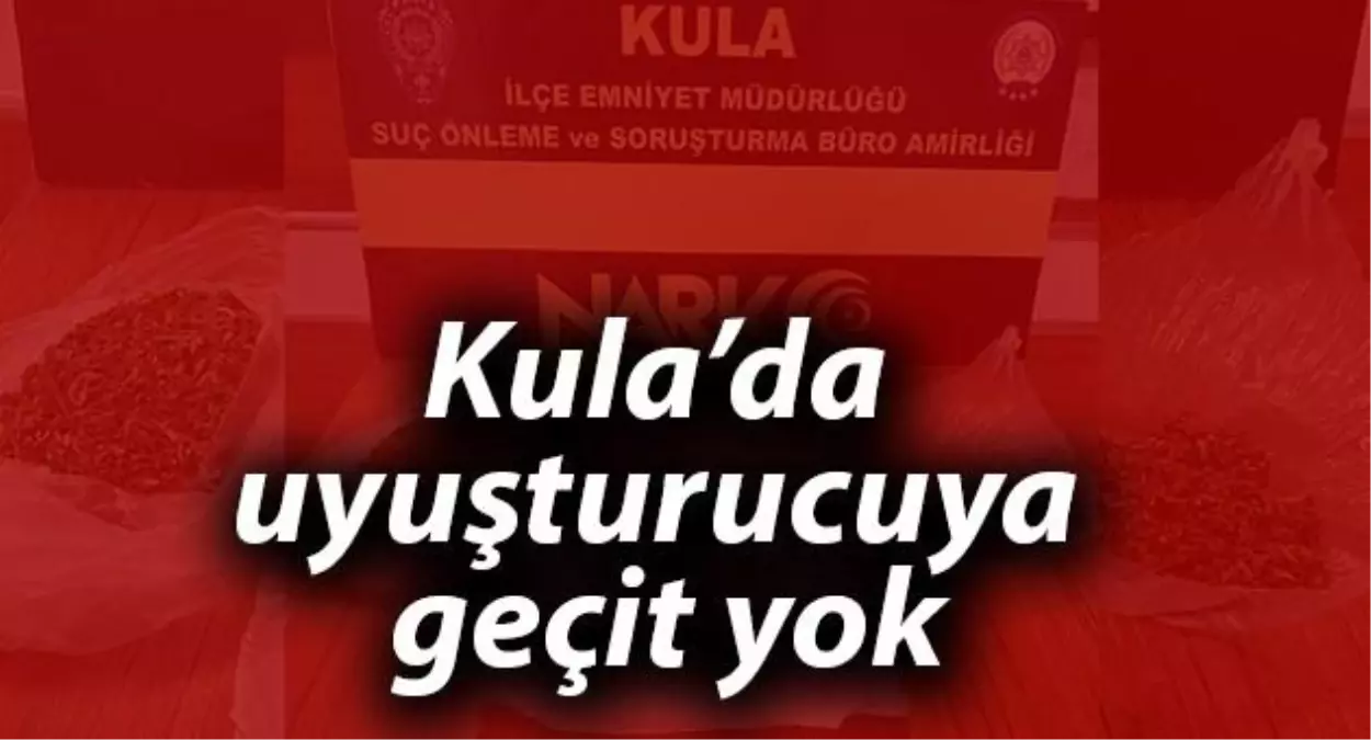 Manisa'da Uyuşturucu Operasyonu: 30 Gram Madde ve Hap Ele Geçirildi