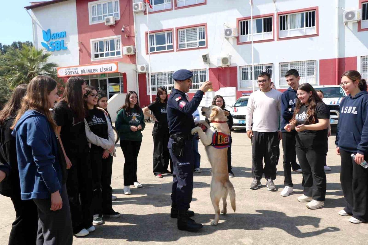 Lise Öğrencileri Jandarmayı Tanıdı