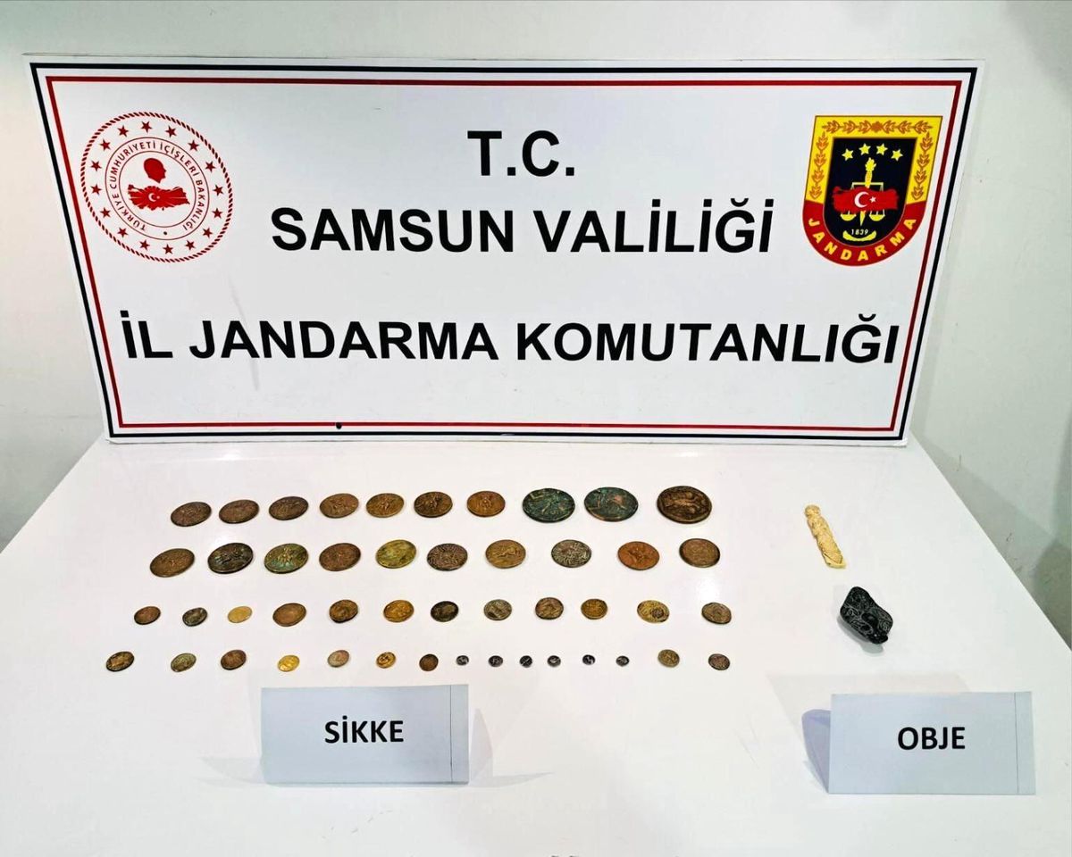 Samsun'da Tarihi Eser Kaçakçılığına Geçit Yok