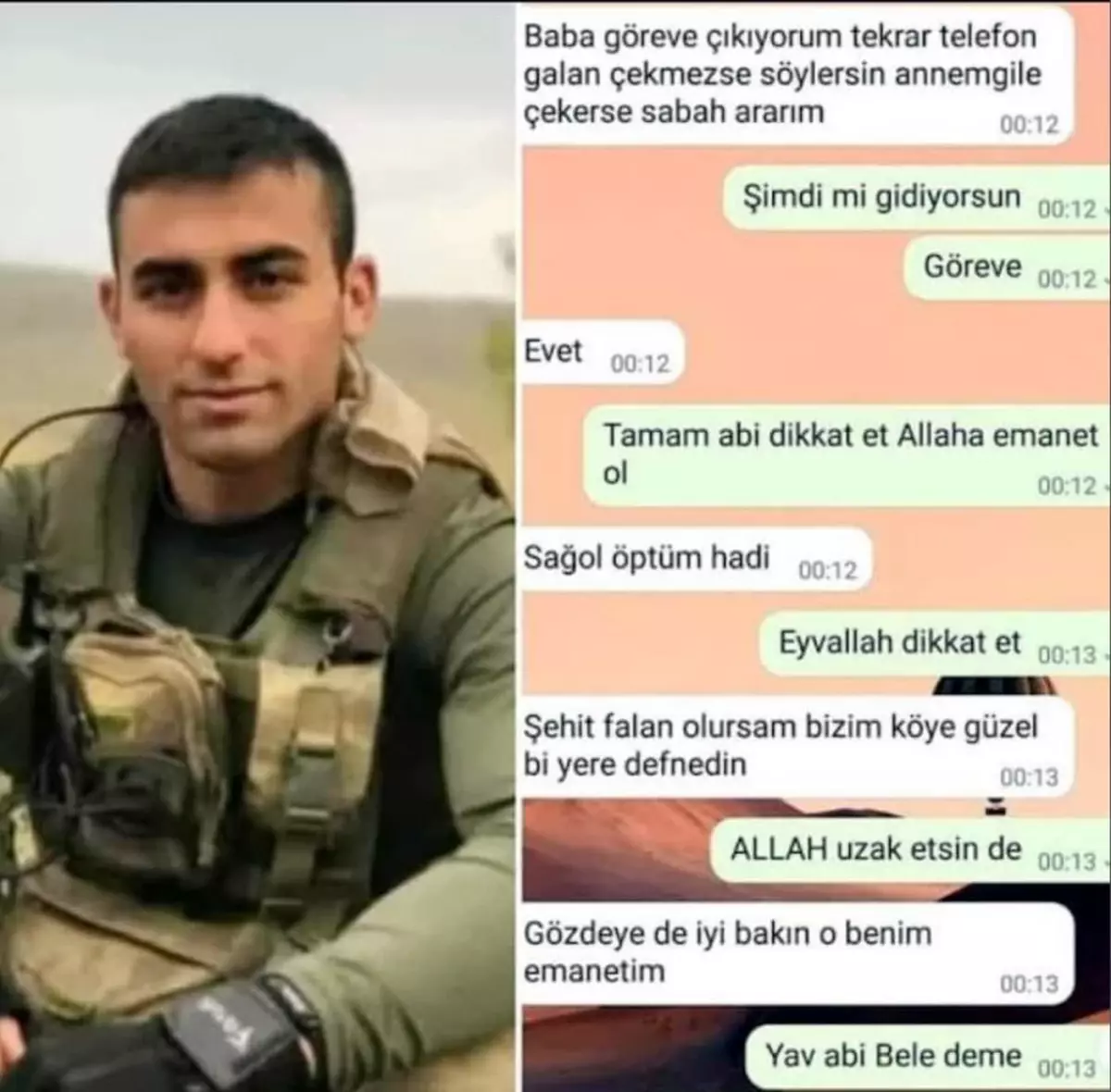 Şehidin son isteği yerine getirildi, köyünde toprağa verildi