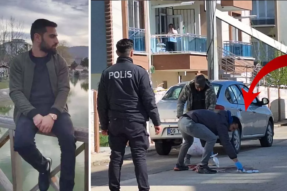 Sokak ortasında eşini katleden şahıs, çocuğunun eşyalarını bahane etmiş