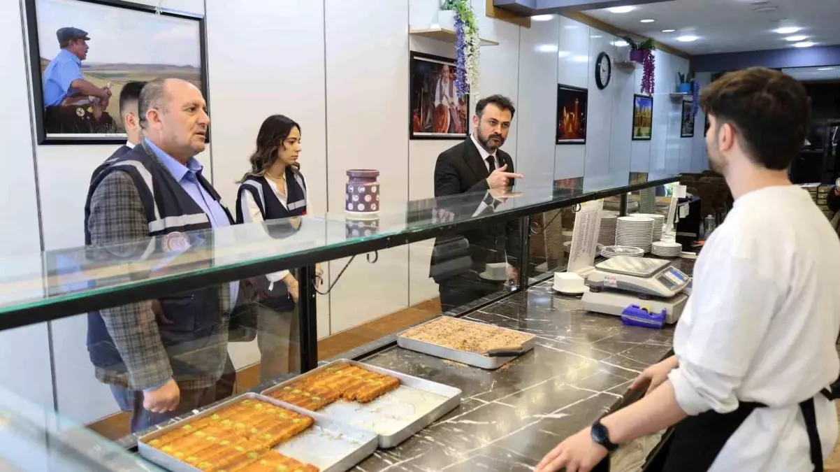 Kırşehir'de Tatlılarda 'Dara' Denetimi Başlatıldı