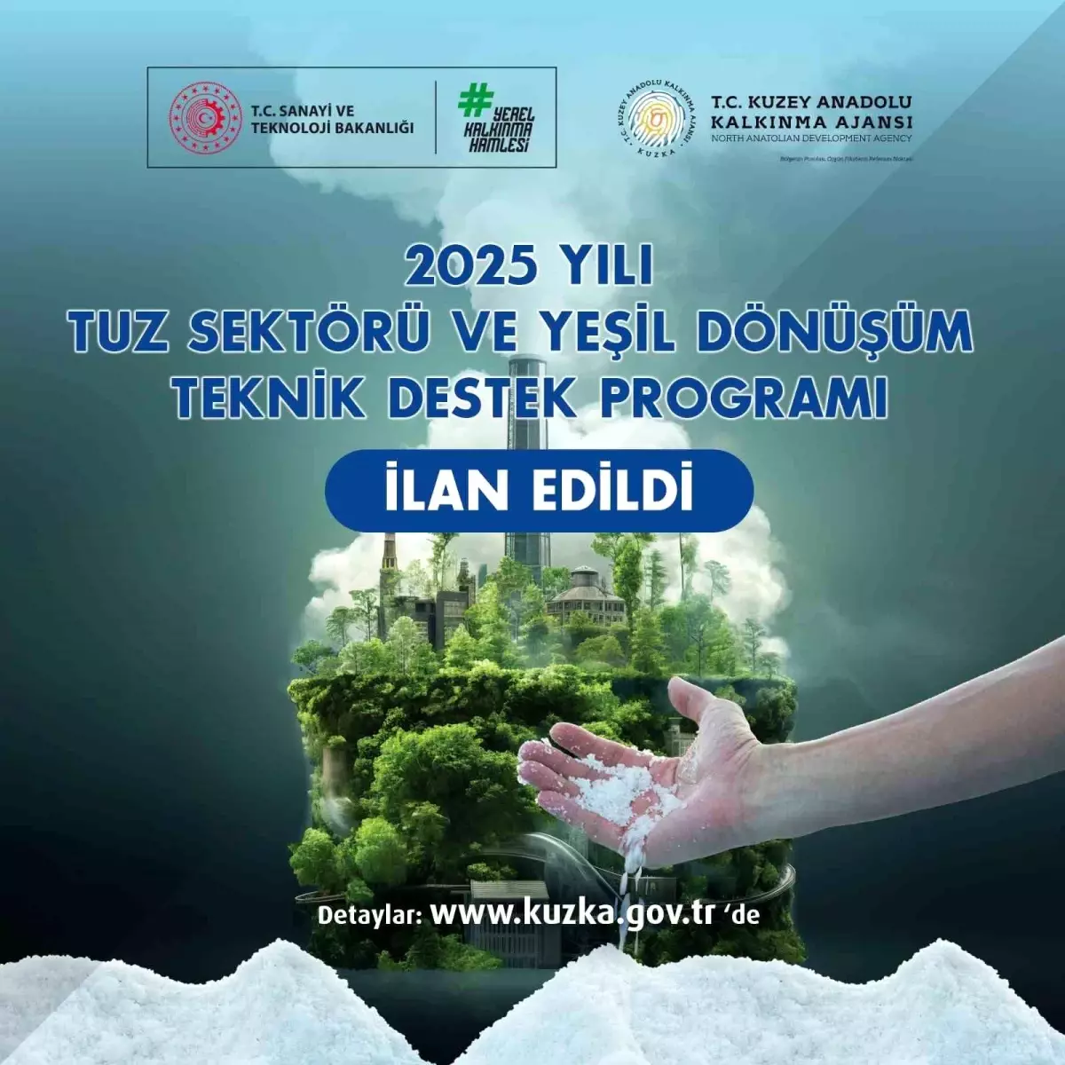 Kuzey Anadolu Kalkınma Ajansı'ndan Tuz Sektörüne 4 Milyon Lira Destek