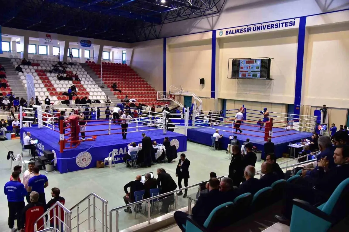 Üniversiteler Kick Boks Türkiye Şampiyonası Balıkesir'de Gerçekleşti