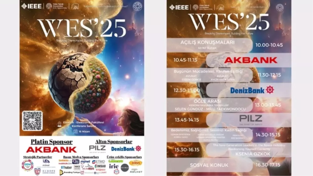 WES'25 Etkinliği 16 Nisan'da Gerçekleşecek