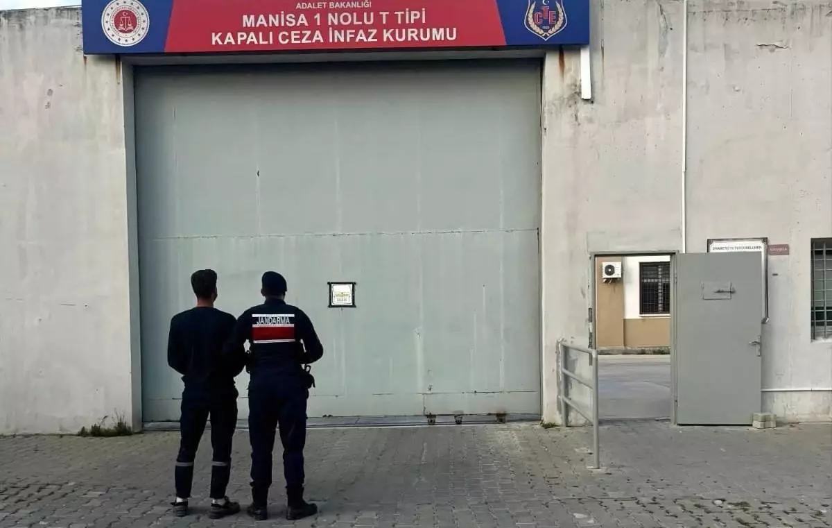 25 Yıl Hapis Ceza Alan Şahıs Manisa'da Yakalandı