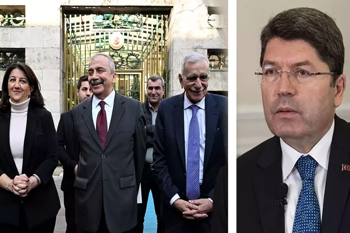 Adalet Bakanı Yılmaz Tunç ile DEM Parti heyeti arasındaki görüşme ertelendi