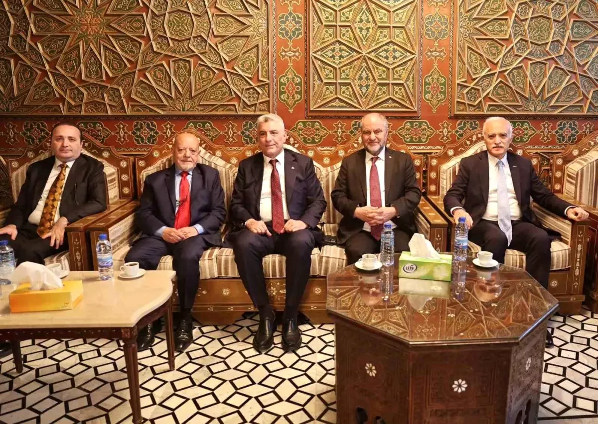 Bakan Bolat: 'Yeni Suriye'nin istikrarı, bütünlüğü, birliği ve iyi, güçlü ekonomiye sahip olması için ortak çalışmaya hazırız'