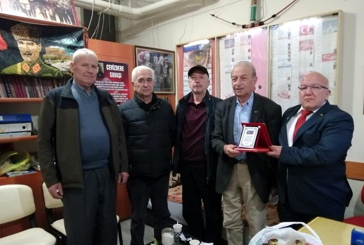 Cevizdere Şehitleri ve Gazileri Derneği'nde başkan değişikliği