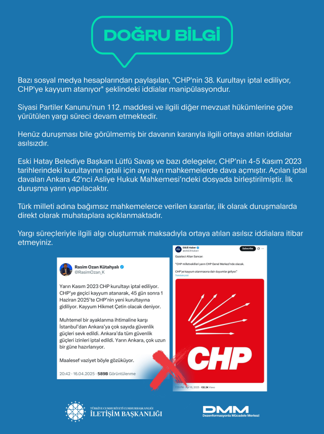 CHP'ye kayyum mu atanacak?