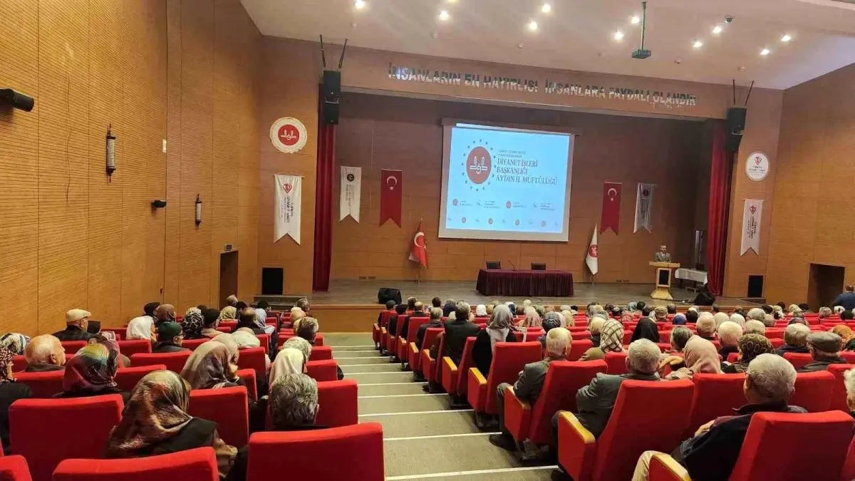 Aydın'da Hacı Adaylarına Bilgilendirme Toplantısı