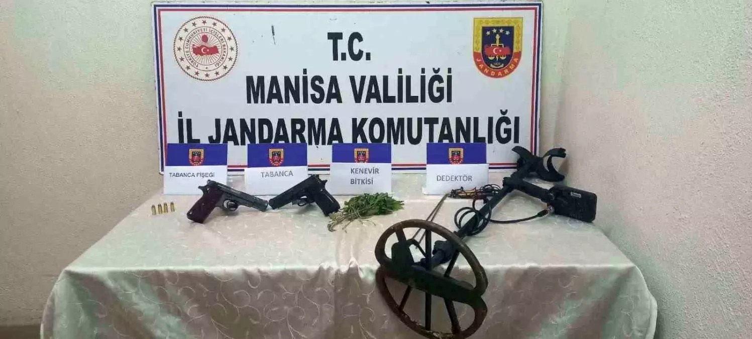 Akhisar'da Yasadışı Kenevir ve Kaçak Kazı Operasyonu