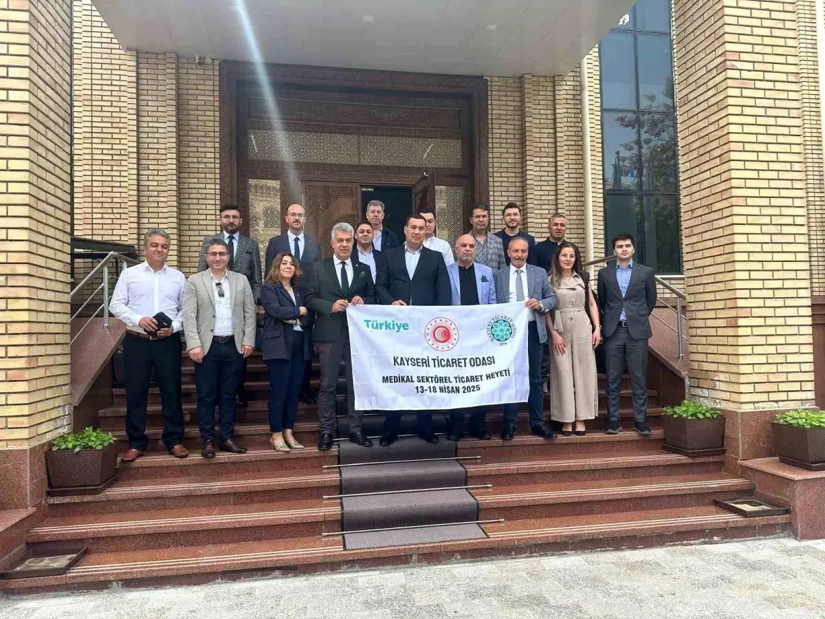 Kayseri Ticaret Odası, Özbekistan'da Sağlık Sektörü İçin Temaslarda Bulundu