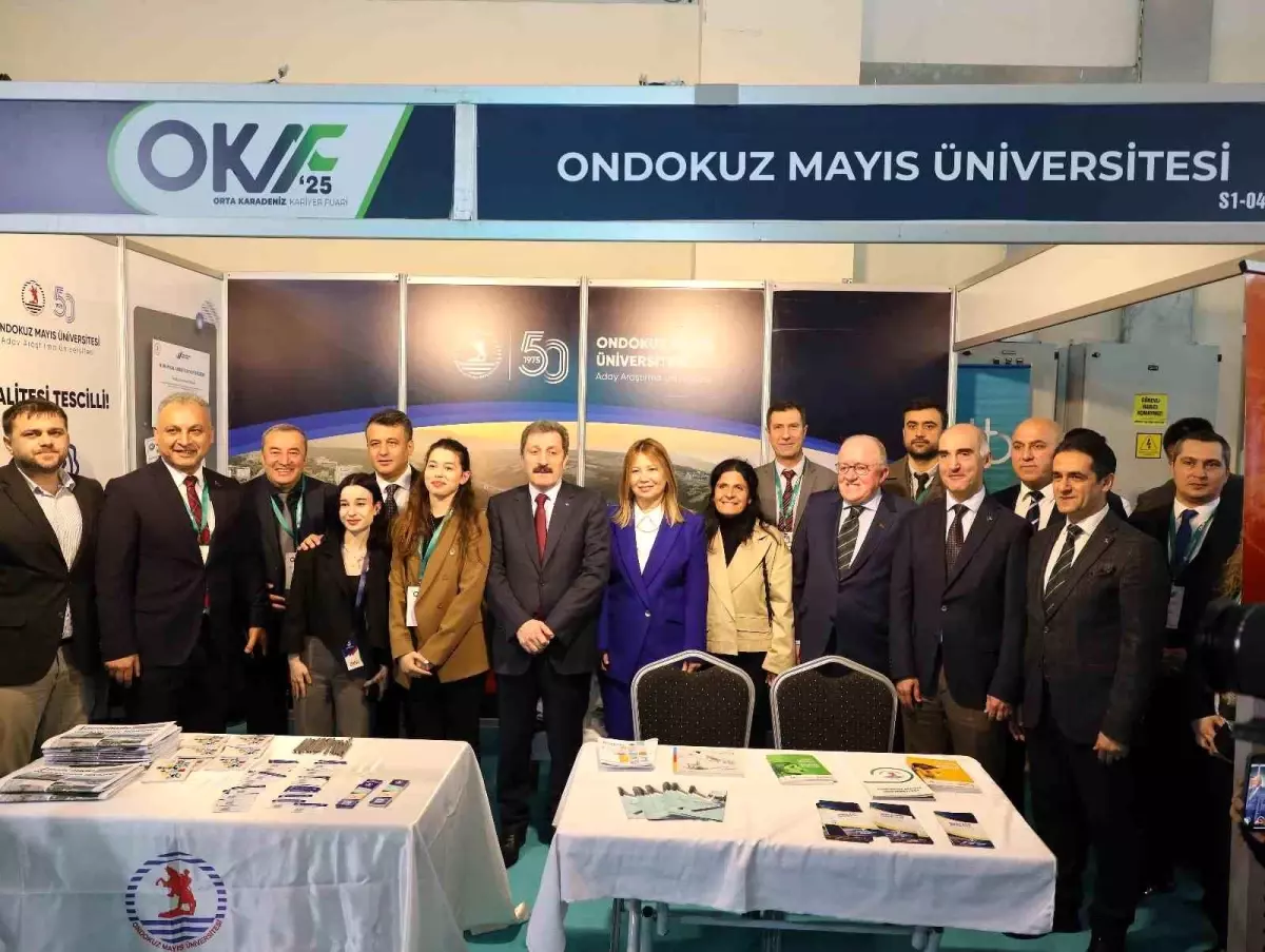 Samsun'da Orta Karadeniz Kariyer Fuarı Sona Erdi