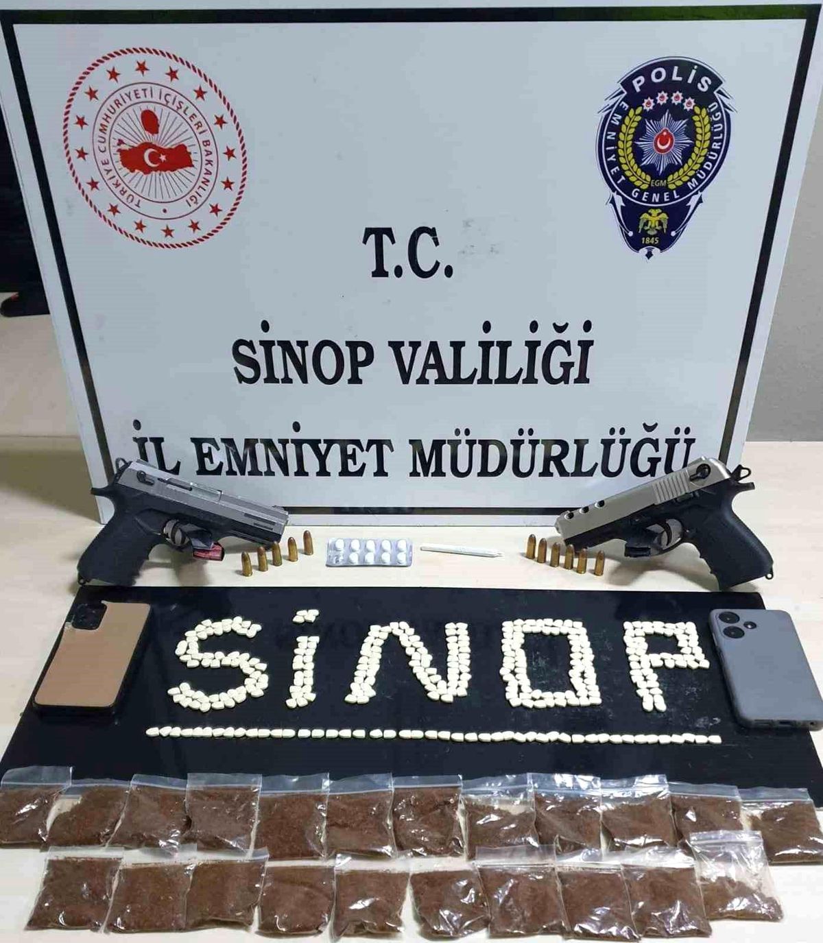 Sinop'ta Uyuşturucu Operasyonu: 2 Şüpheli Gözaltında