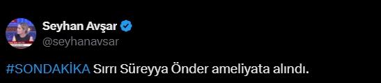 Sırrı Süreyya Önder öldü mü, yaşıyor mu? Sırrı Süreyya Önder öldü mü, yaşıyor mu?